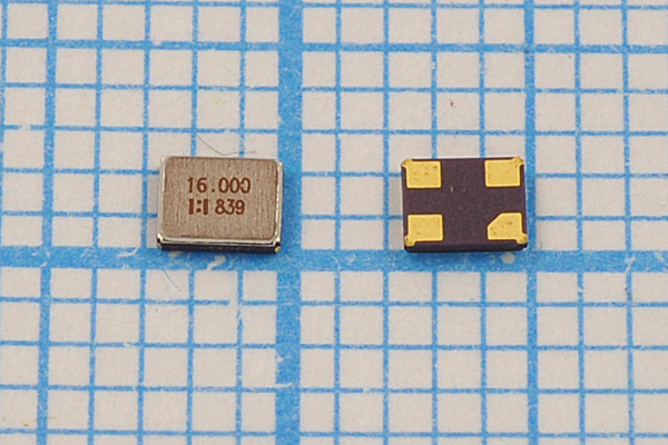 16000 \SMD02520C4\16\ 10\ 30/-40~85C\KC2\1Г (16.00 16000 \SMD02520C4\16\ 10\ 30/-40~85C\KC2\1Г (16.00