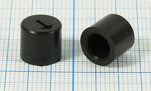 ручка d6,0z18\9,5x8,5\пл\чер\\CP-F1-6-T18\ ручка d6,0z18\9,5x8,5\пл\чер\\CP-F1-6-T18\