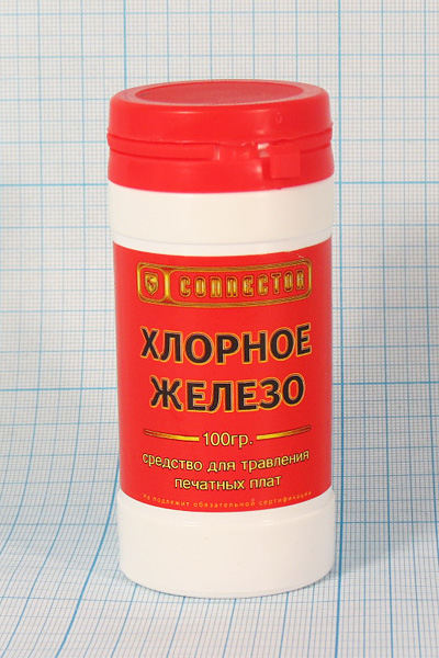 хлорное железо \ 100гр\изгот.печат.плат\CONNECTOR\ хлорное железо \ 100гр\изгот.печат.плат\CONNECTOR\