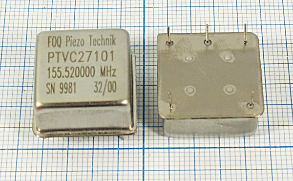 гк 155520 \VCXO\20x20x10\PECL\5В\PTVC27101\FOQ гк 155520 \VCXO\20x20x10\PECL\5В\PTVC27101\FOQ