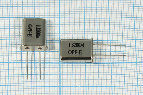 1820 \HC49U\S\ 10\ 30/-40~85C\\1Г (1.820M 0PF-E) 1820 \HC49U\S\ 10\ 30/-40~85C\\1Г (1.820M 0PF-E)