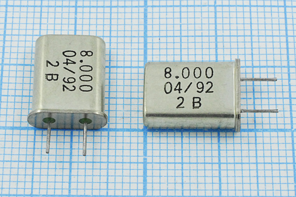 8000 \HC49U\20\\\\1Г 4мм (2B)