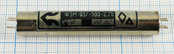 ф 500 \пол\ 2,75/3\\\ФЭМ-037-500-2,75\\ ф 500 \пол\ 2,75/3\\\ФЭМ-037-500-2,75\\