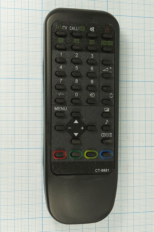 ДУ пульт TOSHIBA \CT-9881\\[CT-9878]
